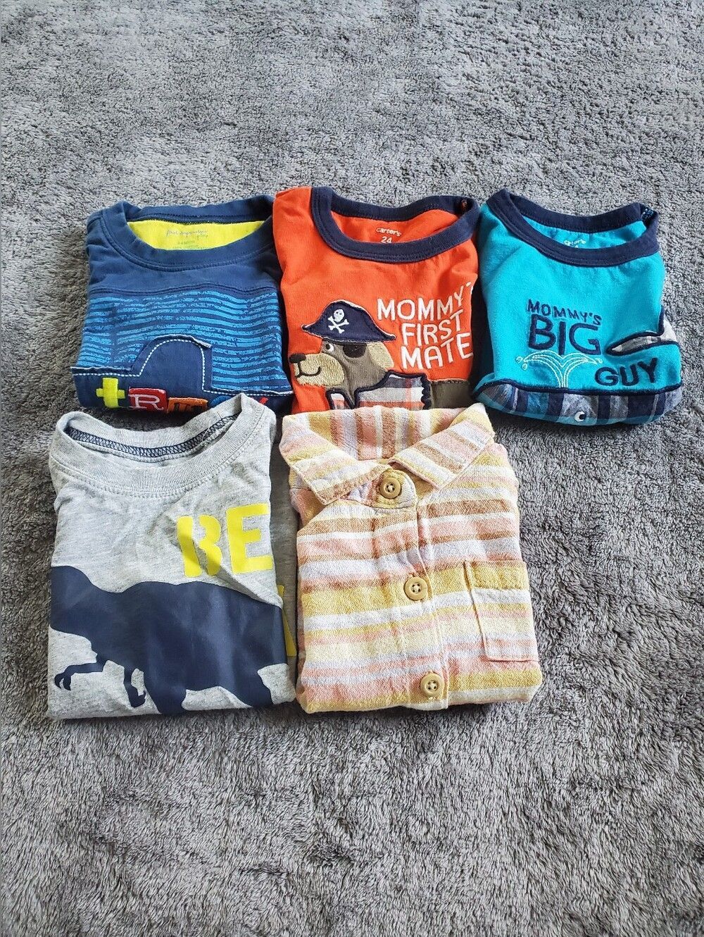 Toddler Boys 24M T-shirts Lot Of 5pc